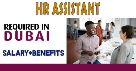 HR Assistant Required in Dubai