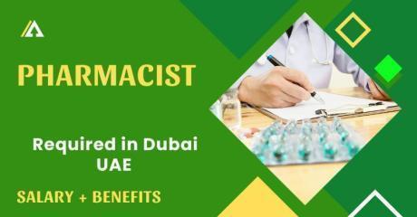 Pharmacist Required in Dubai