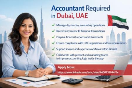 Accountant Required in Dubai