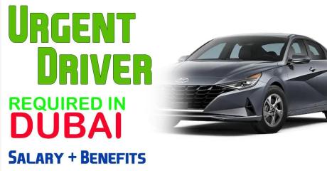 Urgent Driver Required in Dubai