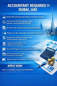 Accountant Required in Dubai