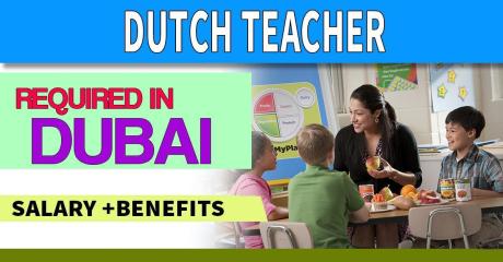 Dutch Teacher Required in Dubai