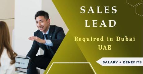 Sales Lead Required in Dubai
