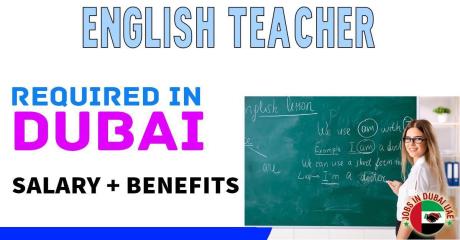 English Teacher Required in Dubai