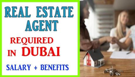 Real Estate Agent Required in Dubai