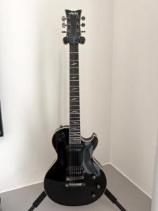 Stunning Schecter Solo II Blackjack electric guitar