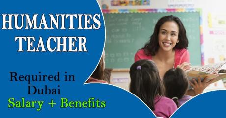 Humanities Teacher Required in Dubai