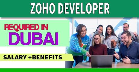 Zoho Developer Required in Dubai