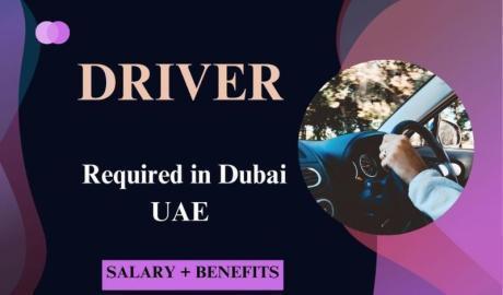 DRIVER Required in Dubai