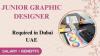 Junior Graphic Designer Required in Dubai