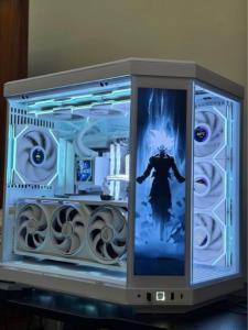 Rtx 5080 Astral + ryzen 9800x3D full white high end pc