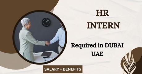 Human Resources Intern Required in Dubai