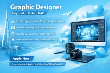 Graphic Designer Required in Dubai