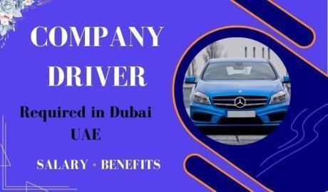 Company Driver Required in Dubai