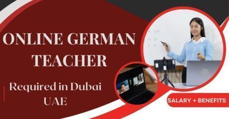 Online German Teacher Required in Dubai