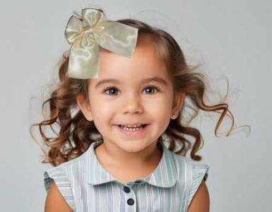 AED 50, You SAVE 40dhs!!!Luxe French Barrettes Bow Chic Silk Satin With FREE 4 Mini Scrunchies.