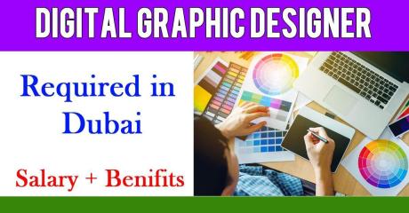 Digital Graphic Designer Required in Dubai
