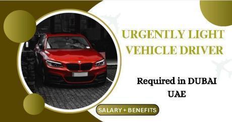 Urgently Light Vehicle Driver Required in Dubai