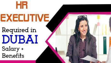 HR Executive Required in Dubai