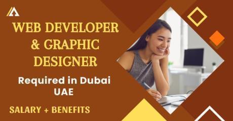 Web Developer & Graphic Designer Required in Dubai