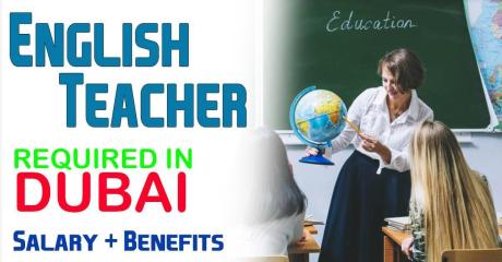 English Teacher Required in Dubai