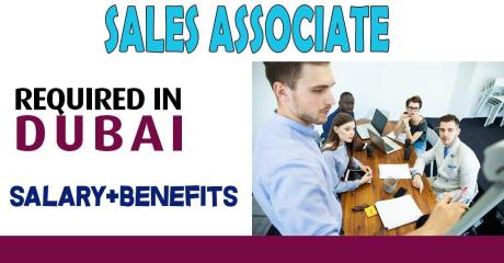 Sales Associate Required in Dubai