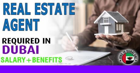 Real Estate Agent Required in Dubai