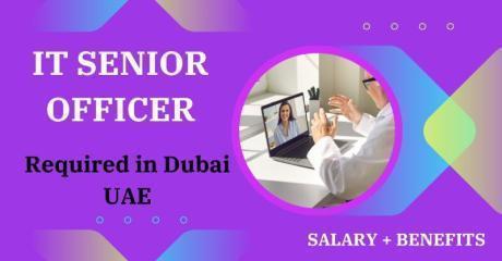IT Senior Officer Required in Dubai