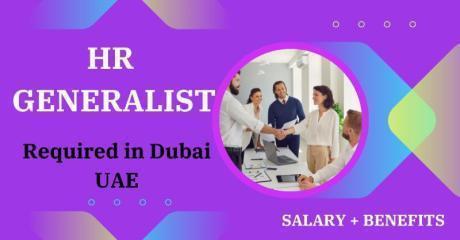 Human Resources Generalist Required in Dubai
