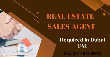 Real Estate Sales Agent Required in Dubai