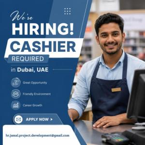 Cashier Required in Dubai