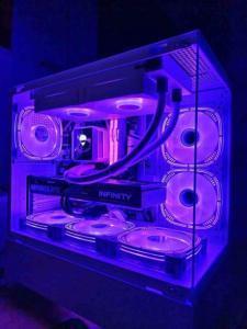 RTX 5070 White Aesthetic Gaming PC