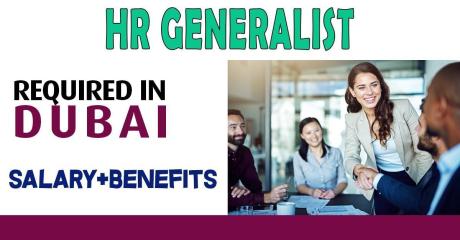 Human Resources Generalist Required in Dubai