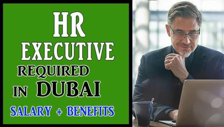 HR Executive Required in Dubai