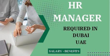 Human Resources Manager Required in Dubai