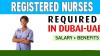 Registered Nurses Required in Dubai