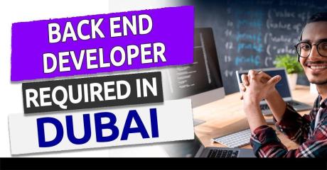 Back End Developer Required in Dubai -
