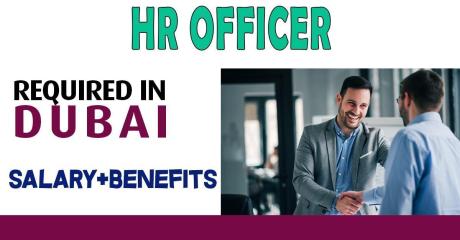 HR Officer Required in Dubai