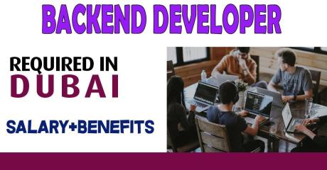 Backend Developer Required in Dubai