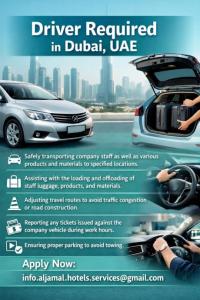 Driver Required in Dubai