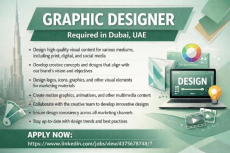 Graphic Designer Required in Dubai