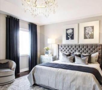 Stylish Bedroom Curtains Design In Dubai