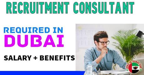 Recruitment Consultant Required in Dubai