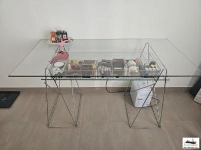 Elegant Glass Dressing Table from Kare