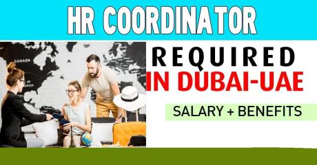HR Coordinator Required in Dubai