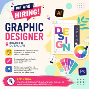Graphic Designer Required in Dubai