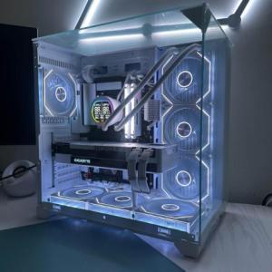 Aesthetic Ryzen 7 5800X RTX 3080 Gaming PC Rendering PC