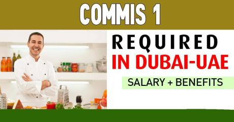 Commis 1 Required in Dubai