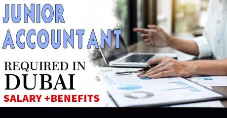 Junior Accountant Required in Dubai