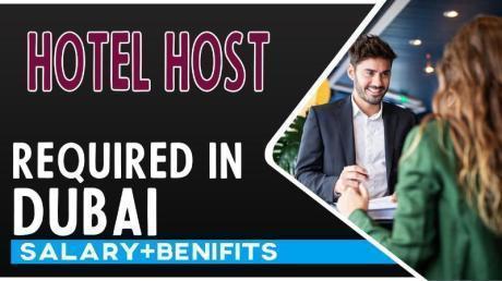 Hotel Host Required in Dubai